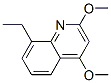 Quinoline, 8-ethyl-2,4-dimethoxy- (9CI)