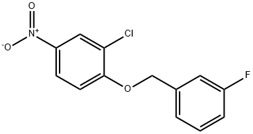 3-氯-4-(3-氟苄氧基)硝基苯