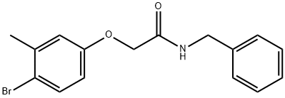 N-benzyl-2-(4-bromo-3-methylphenoxy)acetamide