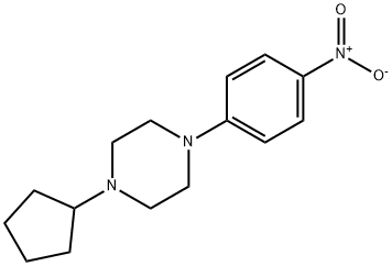 1-cyclopentyl-4-(4-nitrophenyl)piperazine