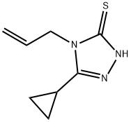 4-烯丙基-5-环丙基-4H-1,2,4-三唑-3-硫醇