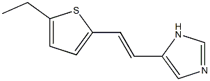 1H-Imidazole,4-[(1E)-2-(5-ethyl-2-thienyl)ethenyl]-(9CI)
