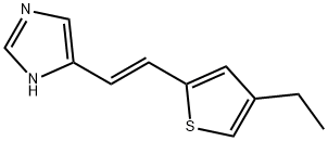 1H-Imidazole,4-[(1E)-2-(4-ethyl-2-thienyl)ethenyl]-(9CI)