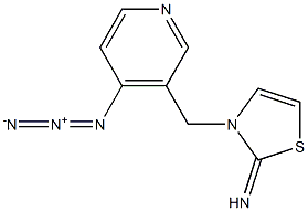 2(3H)-Thiazolimine,  3-[(4-azido-3-pyridinyl)methyl]-