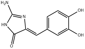 4H-Imidazol-4-one, 2-amino-5-[(3,4-dihydroxyphenyl)methylene]-1,5-dihydro-, (5Z)- (9CI)