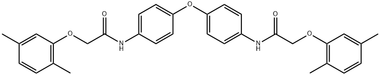 N,N'-[oxybis(4,1-phenylene)]bis[2-(2,5-dimethylphenoxy)acetamide]