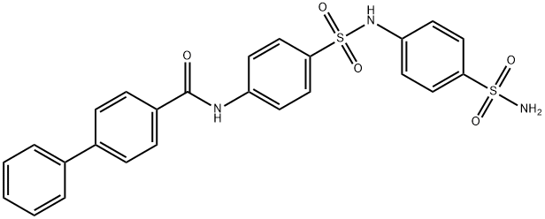 N-[4-({[4-(aminosulfonyl)phenyl]amino}sulfonyl)phenyl]-4-biphenylcarboxamide