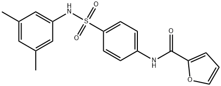 N-(4-{[(3,5-dimethylphenyl)amino]sulfonyl}phenyl)-2-furamide