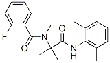 Benzamide, N-[2-[(2,6-dimethylphenyl)amino]-1,1-dimethyl-2-oxoethyl]-2-fluoro-N-methyl- (9CI)