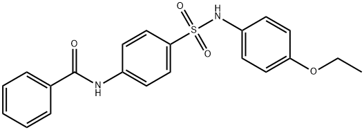 N-(4-{[(4-ethoxyphenyl)amino]sulfonyl}phenyl)benzamide