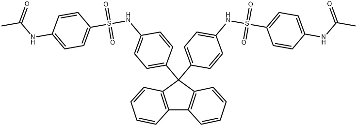 N,N'-[9H-fluorene-9,9-diylbis(4,1-phenyleneiminosulfonyl-4,1-phenylene)]diacetamide