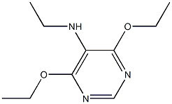 5-Pyrimidinamine,4,6-diethoxy-N-ethyl-(9CI)