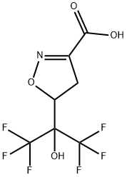 5-(1,1,1,3,3,3-Hexafluoro-2-hydroxypropan-2-yl)-4,5-dihydroisoxazole-3-carboxylic acid
