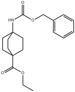 Ethyl4-(benzyloxycarbonylaMino)bicyclo[2.2.2]octane-1-carb-
-oxylate