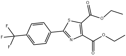 2-对三氟甲基苯基噻唑-4,5-二甲酸二乙酯
