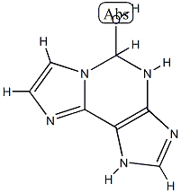 1H-Imidazo[2,1-i]purin-5-ol,  4,5-dihydro-  (9CI)