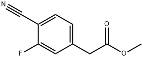 Methyl 2-(4-cyano-3-fluorophenyl)acetate