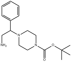 4-(2-氨基-1-苯基乙基)哌嗪-1-羧酸叔丁酯