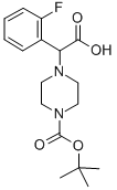 2-(4-BOC-哌嗪)-2-(2-氟苯基)乙酸