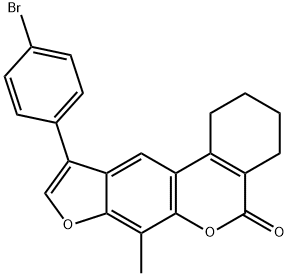 10-(4-bromophenyl)-7-methyl-1,2,3,4-tetrahydro-[1]benzofuro[6,5-c]isochromen-5-one