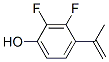 Phenol,  2,3-difluoro-4-(1-methylethenyl)-