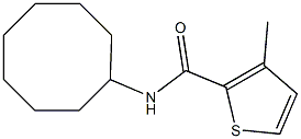 2-Thiophenecarboxamide,N-cyclooctyl-3-methyl-(9CI)