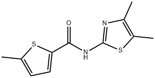 2-Thiophenecarboxamide,N-(4,5-dimethyl-2-thiazolyl)-5-methyl-(9CI)