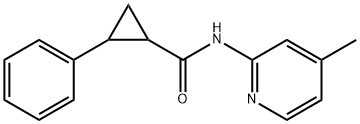 Cyclopropanecarboxamide, N-(4-methyl-2-pyridinyl)-2-phenyl- (9CI)