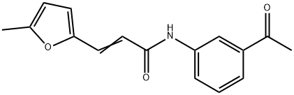(2E)-N-(3-acetylphenyl)-3-(5-methylfuran-2-yl)prop-2-enamide