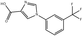 1-(3-(三氟甲基)苯基)-1H-咪唑-4-羧酸