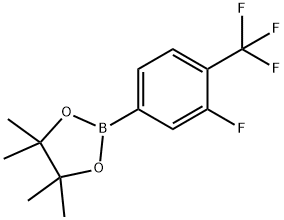3-FLUORO-4-(TRIFLUOROMETHYL)PHENYLBORONIC ACID PINACOL ESTER