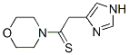 Morpholine,  4-[2-(1H-imidazol-4-yl)-1-thioxoethyl]-  (9CI)
