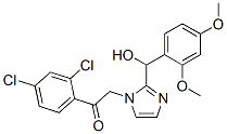 Ethanone,  1-(2,4-dichlorophenyl)-2-[2-[(2,4-dimethoxyphenyl)hydroxymethyl]-1H-imidazol-1-yl]-