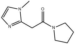 Pyrrolidine, 1-[(1-methyl-1H-imidazol-2-yl)acetyl]- (9CI)