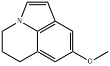 4H-Pyrrolo[3,2,1-ij]quinoline,5,6-dihydro-8-methoxy-(9CI)
