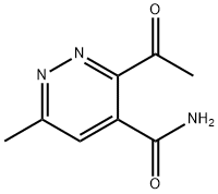 4-Pyridazinecarboxamide,3-acetyl-6-methyl-(9CI)
