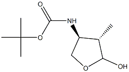 Carbamic acid, [(3S,4S)-tetrahydro-5-hydroxy-4-methyl-3-furanyl]-, 1,1-