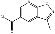 Isoxazolo[5,4-b]pyridine-5-carbonyl chloride, 3-methyl- (9CI)