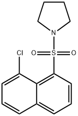 1-(8-氯-萘-1-磺酰基)-吡咯烷