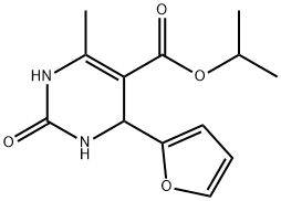 5-Pyrimidinecarboxylicacid,4-(2-furanyl)-1,2,3,4-tetrahydro-6-methyl-2-oxo-,1-methylethylester(9CI)