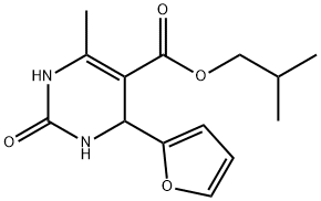 5-Pyrimidinecarboxylicacid,4-(2-furanyl)-1,2,3,4-tetrahydro-6-methyl-2-oxo-,2-methylpropylester(9CI)