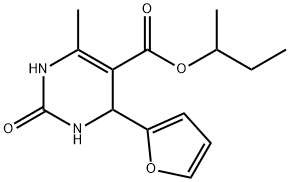 5-Pyrimidinecarboxylicacid,4-(2-furanyl)-1,2,3,4-tetrahydro-6-methyl-2-oxo-,1-methylpropylester(9CI)