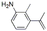 Benzenamine, 2-methyl-3-(1-methylethenyl)- (9CI)