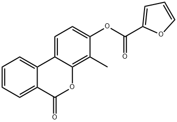 (4-methyl-6-oxobenzo[c]chromen-3-yl) furan-2-carboxylate