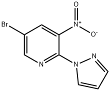 5-溴-3-硝基-2-(1H-吡唑-1-基)砒啶