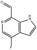 4-氟-1H-吡咯并[2,3-C]吡啶-7-甲醛
