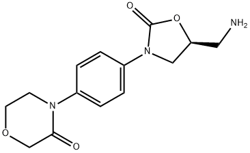 4-[4-[(5S)-5-(氨甲基)-2-羰基-3-唑烷基]苯基]-3-吗啡啉酮