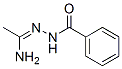 Benzoic  acid,  (2Z)-(1-aminoethylidene)hydrazide  (9CI)