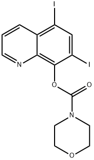 5,7-diiodoquinolin-8-yl morpholine-4-carboxylate