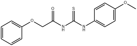N-{[(4-methoxyphenyl)amino]carbonothioyl}-2-phenoxyacetamide